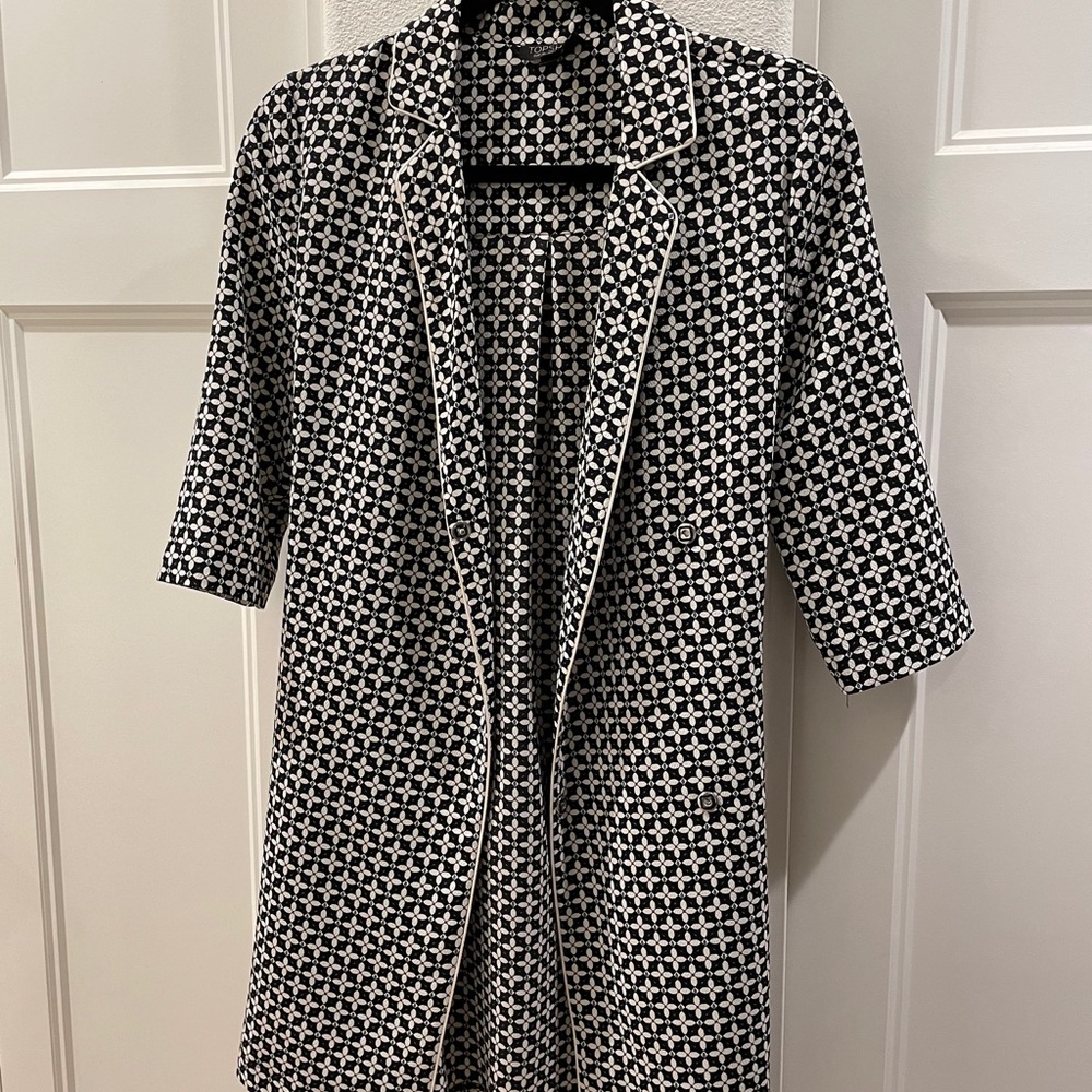 NWOT Topshop long blazer or coat